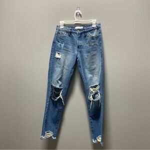 KanCan Distressed Skinny Jeans